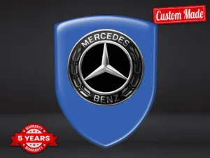 Mercedes Emblemas Auto Personalizados Resistentes Universal
